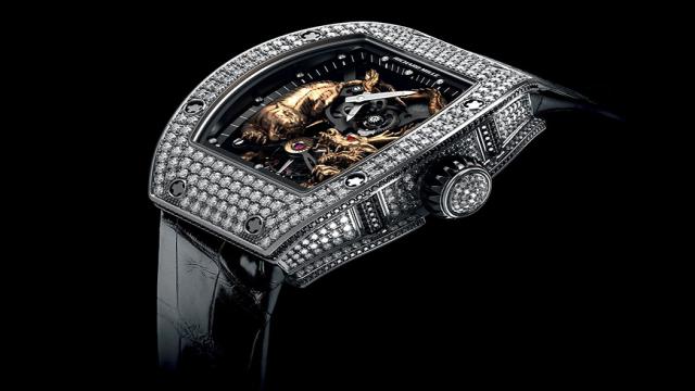 Đồng hồ ngọa hổ tàng long của Minh Nhựa RM 51-01 Tourbillon Tiger and Dragon